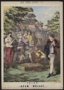 As You Like It, Polka, Adam Wright by Alfred Concanen